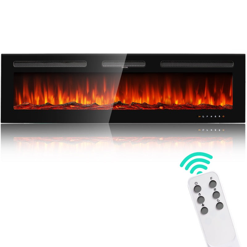 
                  
                    50 inch Recessed / Wall Mounted Electric Fireplace, 750W/1500W, Remoute Control, 12 Color Flame
                  
                