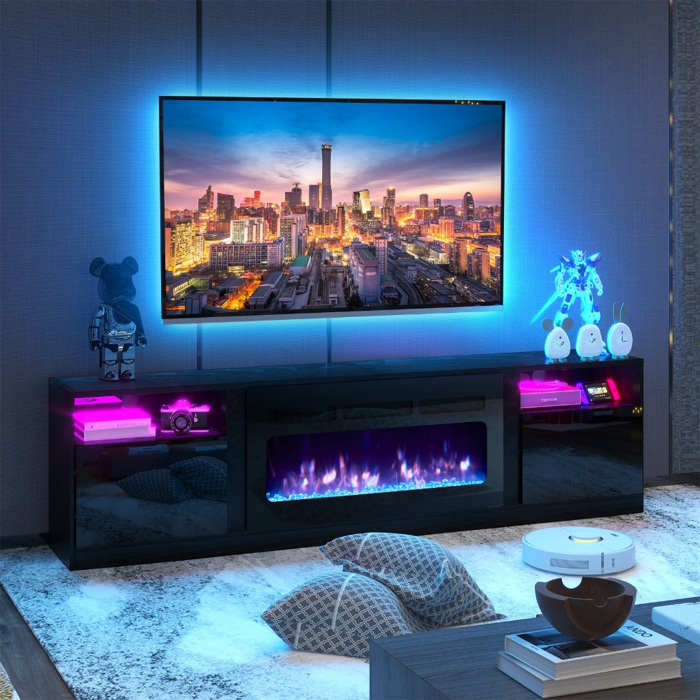 ONEINMIL™ TV Stand with Electric Fireplace