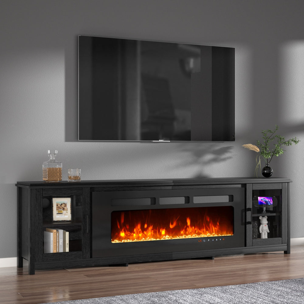 50 fireplace tv shop stand