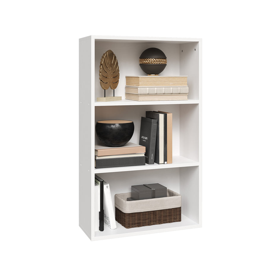 21.9" Width 3 Tiers Small Floor Standing Bookshelf
