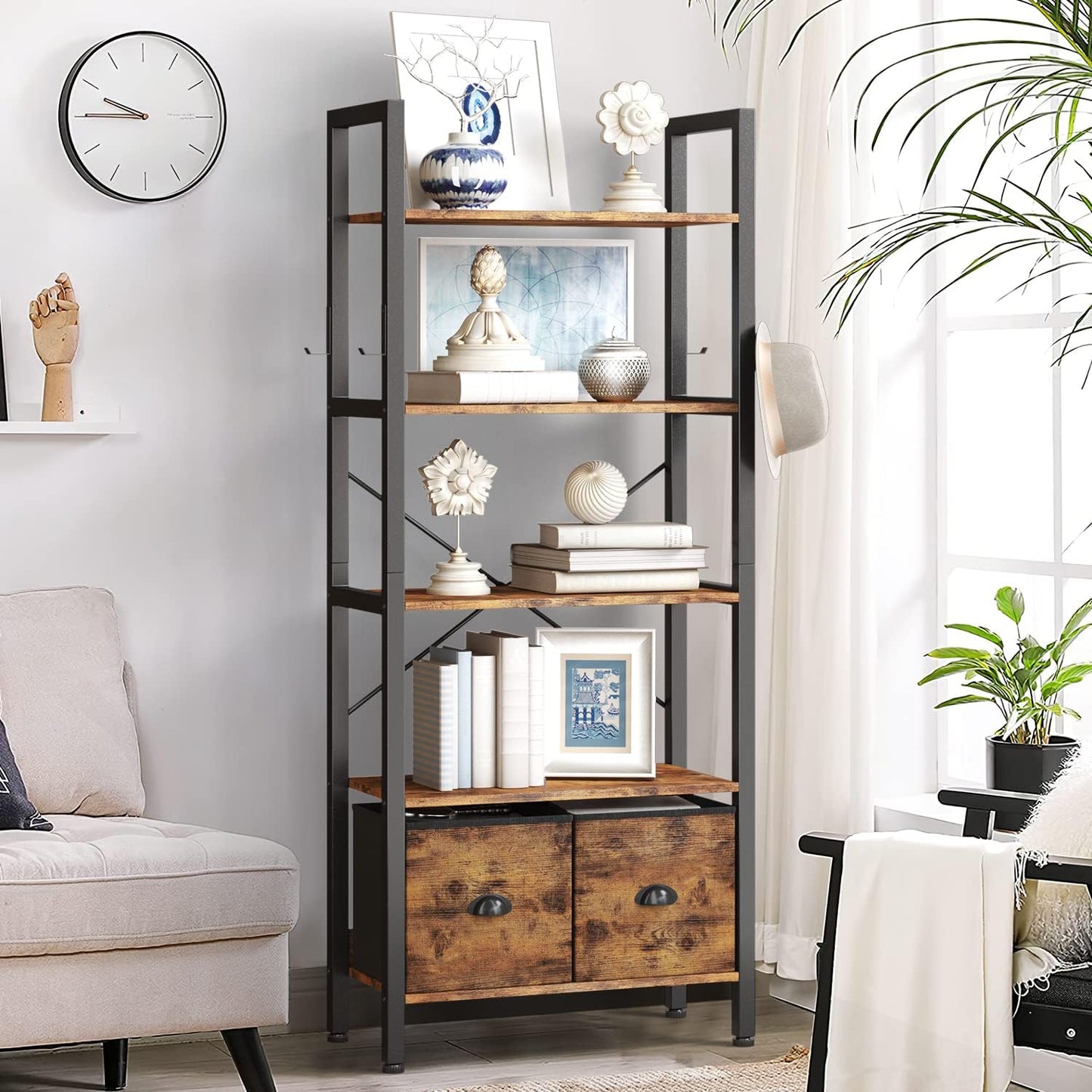 The Big One® 2-Drawer Storage Bookcase